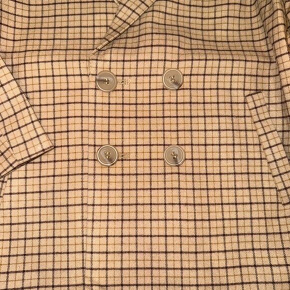 Rylee + Cru Double breasted, blazer, autumn plaid size 6/7 NWT preppy jacket - Picture 2 of 5